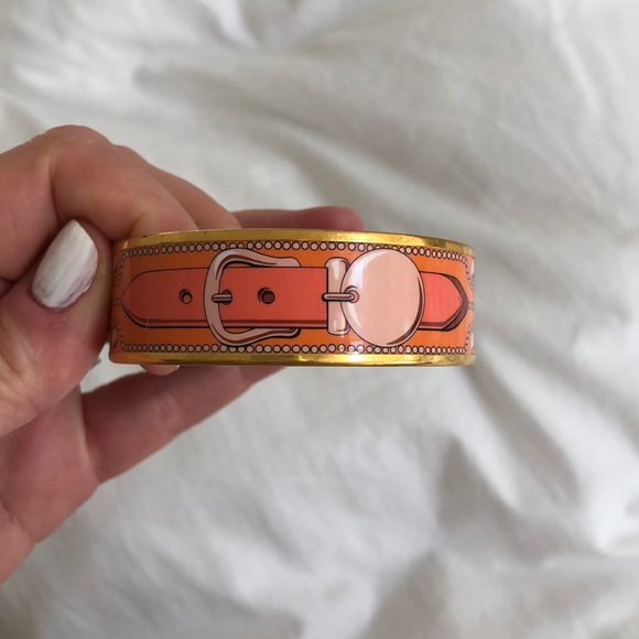 Hermes Orange Bangle size GM - Picture 6 of 6